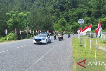 Aceh Besar canangkan gerakan nasional 10 juta bendera di perbatasan