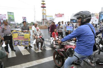 Gebyar operasi patuh Polresta Bandar Lampung