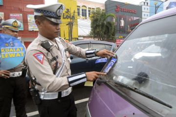 Gebyar operasi patuh Polresta Bandar Lampung