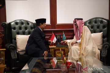 Menhan dan Dubes Arab Saudi sepakat tingkatkan kerja sama pertahanan