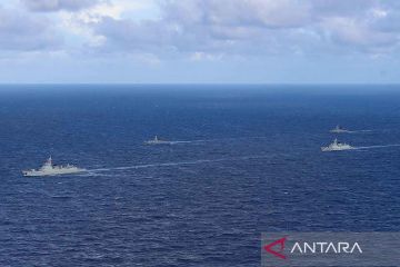 AL China dan Rusia latihan bersama di Laut China Selatan