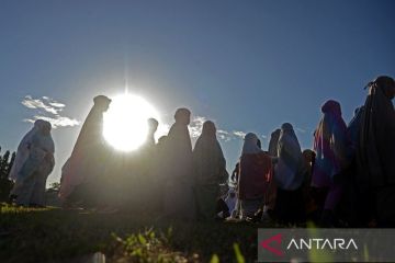 FOTO - Shalat minta hujan di daerah kekeringan Aceh Besar