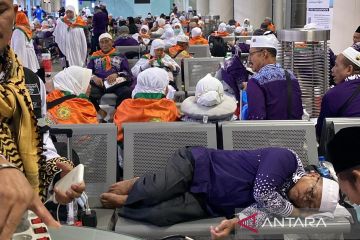 15 jam delay pulangkan Kloter 22, PPIH Medan tegur Garuda Indonesia