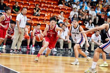 Timnas basket kalahkan Thailand di FIBA U18 Asia Cup SEABA Qualifiers