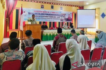 Pemkab Aceh Barat sosialisasi qanun induk pembangunan kepariwisataan