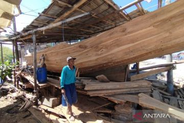 Produk perahu nelayan dari Demak diminati sejumlah daerah