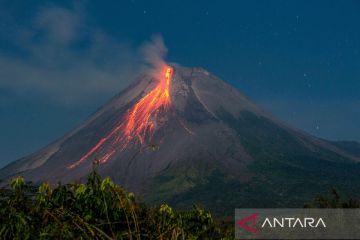 Gunung Merapi alami 31 kali guguran lava pijar