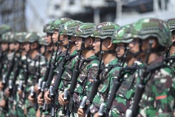 Pemberangkatan Satgas Pamtas RI-Papua Nugini