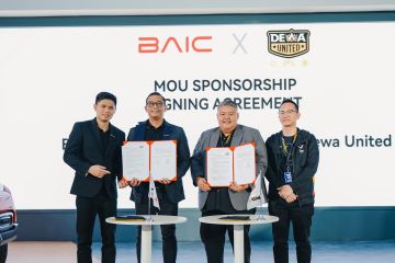 Produsen mobil China BAIC sponsori klub olahraga Dewa United