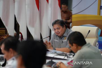 Airlangga: Kekeringan dan fluktuasi harga tantangan Sumsel ke depan