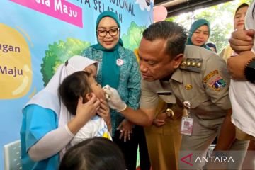 Pemkot Jaksel gencarkan vaksinasi polio untuk cegah KLB