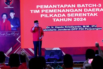 Megawati minta kader PDIP militan dan disiplin