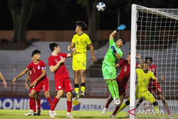 Piala AFF U-19: Timnas Malaysia gasak Singapura dengan skor 5-0
