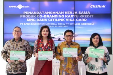 MNC Bank-Citilink jalin kolaborasi program kartu kredit "co-branding"