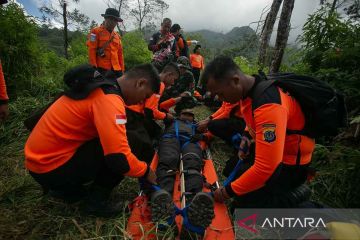 Basarnas gelar latihan gabungan gunung hutan di kawasan Taman Nasional Gunung Merapi