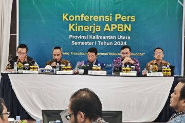 Pendapatan Negara di Kaltara naik Rp175 miliar pada semester I-2024