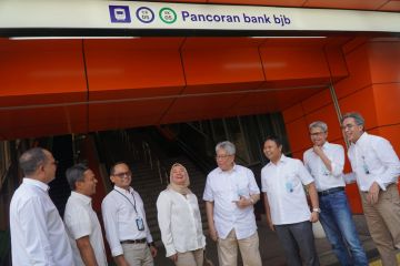 bank bjb dapat "naming rights" untuk stasiun LRT Jabodebek di Pancoran