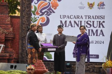 Kota Kediri gelar tradisi "Manusuk Sima" peringati hari jadike-1.145