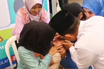 76.909 anak di Batam sudah diimunisasi polio