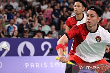 Olimpiade Paris 2024 : Fajar/Rian ungguli ganda putra Prancis