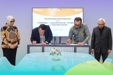 Jalin kerja sama, BNI sediakan solusi finansial bagi karyawan Indosat