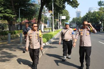 Polisi terjunkan 969 personel jaga unjuk rasa Mikrotrans di Balai Kota