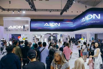 Baru masuk RI dan perdana ikut GIIAS, AION kantongi 1.000 SPK lebih