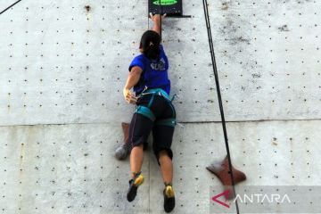 Pelatda atlet panjat tebing Sumatera Utara