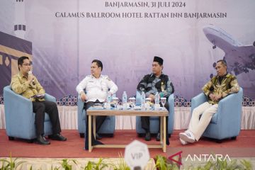 Bandara Syamsudin Noor memfasilitasi penerbangan langsung jamaah umrah