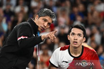 Perjalanan Jonatan Christie di Olimpiade Paris 2024 berakhir