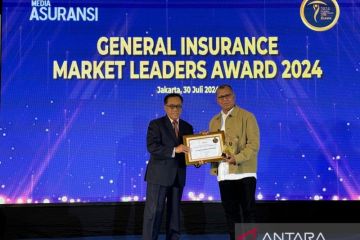 BRI Insurance kantongi Market Leaders Awards 2024