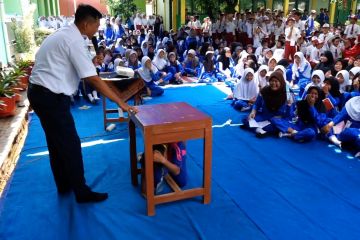 BMKG beri pelatihan kebencanaan ke siswa sekolah