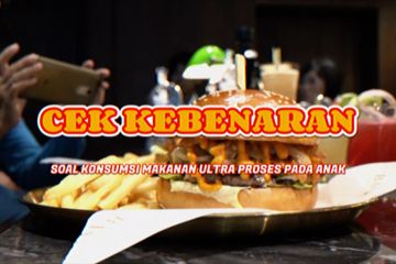 Cek kebenaran soal konsumsi makanan ultra proses pada anak