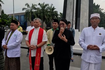 Doa lintas agama, wujudkan Pilkada Kota Bogor yang damai