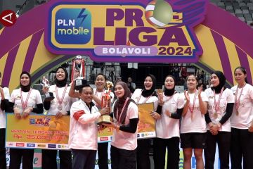 Kalahkan Jakarta Electric PLN, Jakarta BIN kampiun Proliga 2024