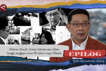 Ridwan Kamil: Antara Jakarta atau Jabar dan umur 30 tahun maju Pilkada