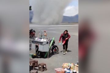 Fenomena ‘tornado’ di Bromo, ini penjelasan Balai Besar TNBTS