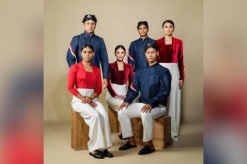 Ini baju defile kontingen Indonesia di pembukaan Olimpiade Paris 2024