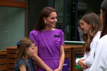 Kembali ke hadapan publik, Kate Middleton hadiri Wimbledon