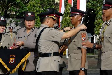 Lantik 89 Bintara Polri, ini pesan Kapolda Maluku