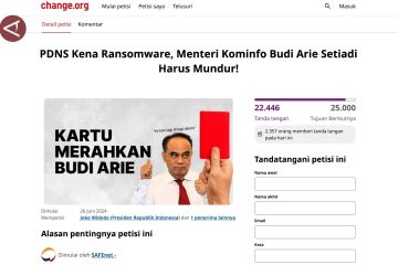 Presiden tanggapi desakan pengunduran diri Menkominfo