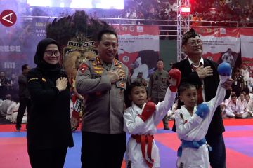 3.400 karateka ikuti Kejuaraan Karate Piala Kapolri 2024