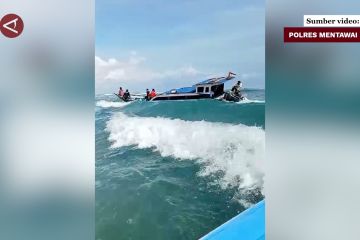 Kapal pengangkut logistik PSU di Mentawai hilang kontak