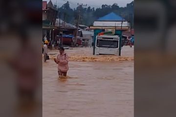 Sistem drainase buruk, desa wilayah lingkar tambang terendam banjir