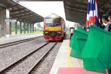 Layanan kereta lintas perbatasan Laos-Thailand mulai beroperasi