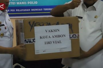 Targetkan 207 anak, 11 kabupaten/kota di Maluku diberi vaksin polio