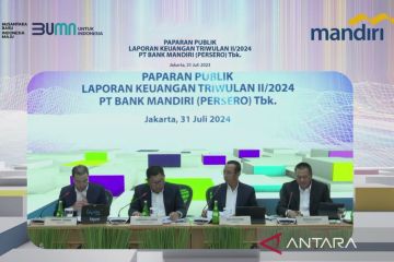 Portofolio hijau Bank Mandiri tercatat Rp139 triliun per Juni 2024