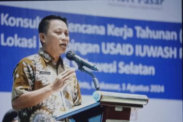 Pemprov Sulsel-USAID tingkatkan akses layanan air minum dan sanitasi