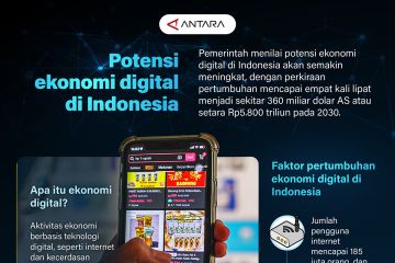 Potensi pertumbuhan ekonomi digital di Indonesia