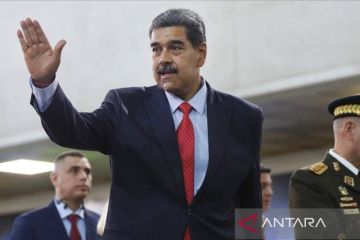 Maduro menang pilpres Venezuela dengan hasil 51,95 persen suara